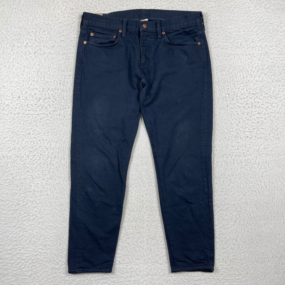 J.Crew Pants Mens 31 Midnight Navy 484 Slim Fit Made In USA Preppy Classic